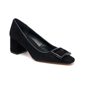 J.Mclaughlin Feodora Suede Pump, Black